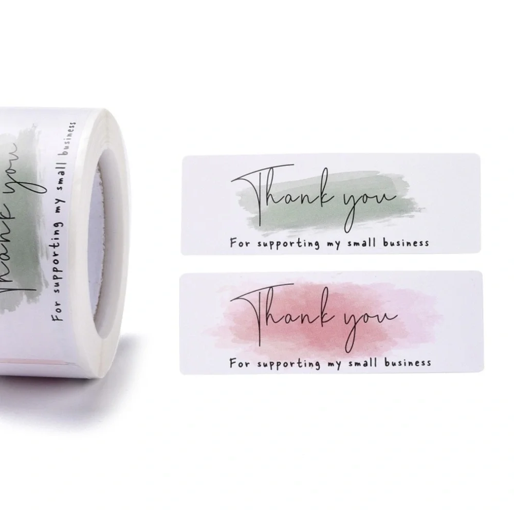 300pcs Thank You Stickers Roll